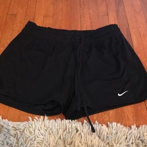 Black Nike shorts